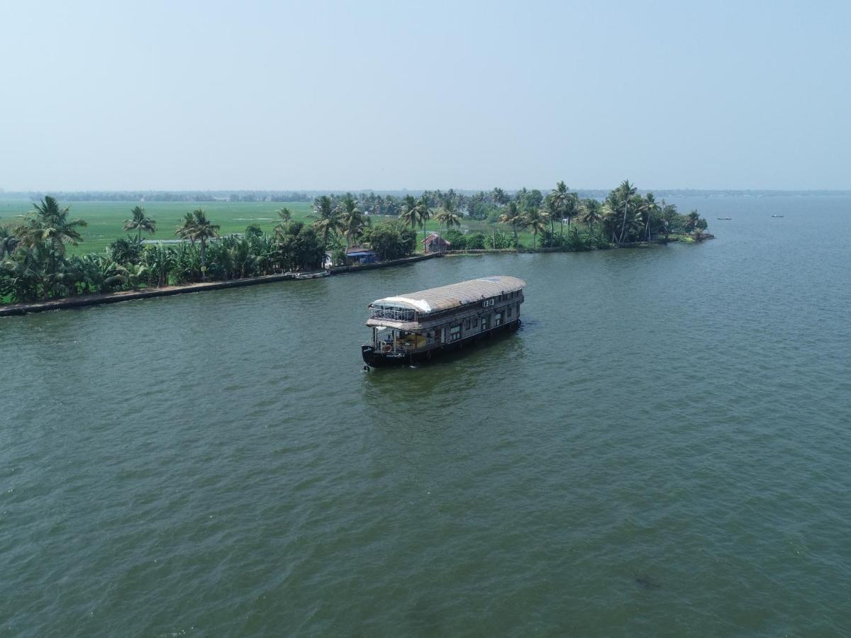 Friends Cruise, Nightstay Houseboat Alappuzha Exterior foto